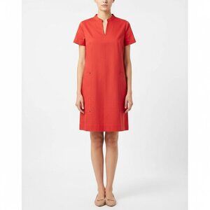 Emerson Made Mod Shift Dress Burned Orange 10
